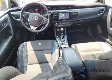 2015 Toyota Corolla L из США, поврежденный, VIN 2T1BURHE1FC379932